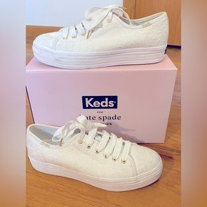 Kate Spade x Keds Triple Kick KS Floral Sneakers